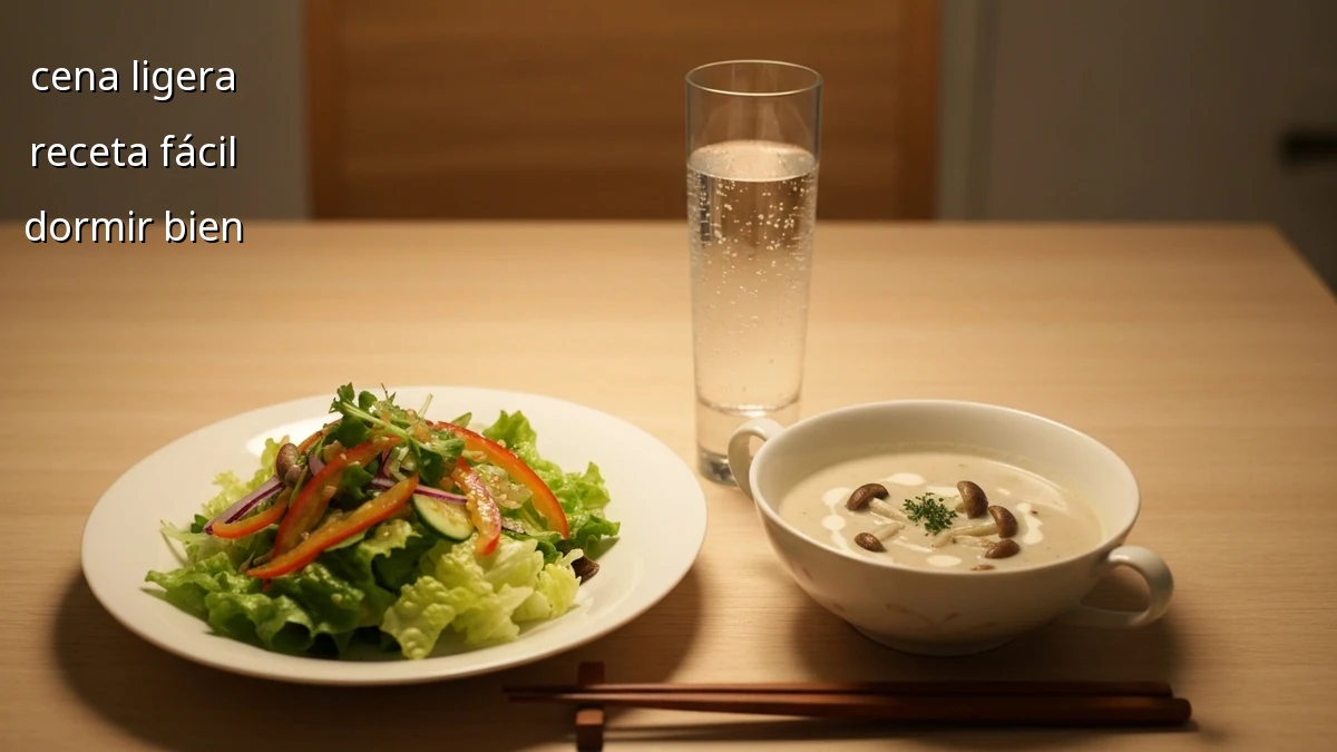 Cenas Ligeras: Recetas Fáciles para Dormir Bien