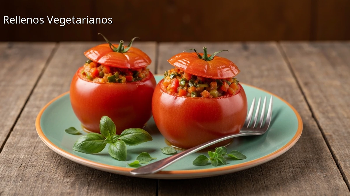 Tomates Rellenos Vegetarianos: Fácil y Rápido para Adelgazar