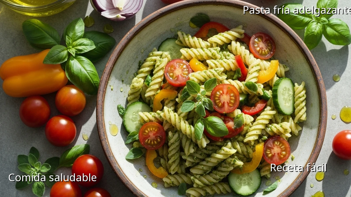 Pasta Fría Integral: Adelgaza Fácil y Rápido