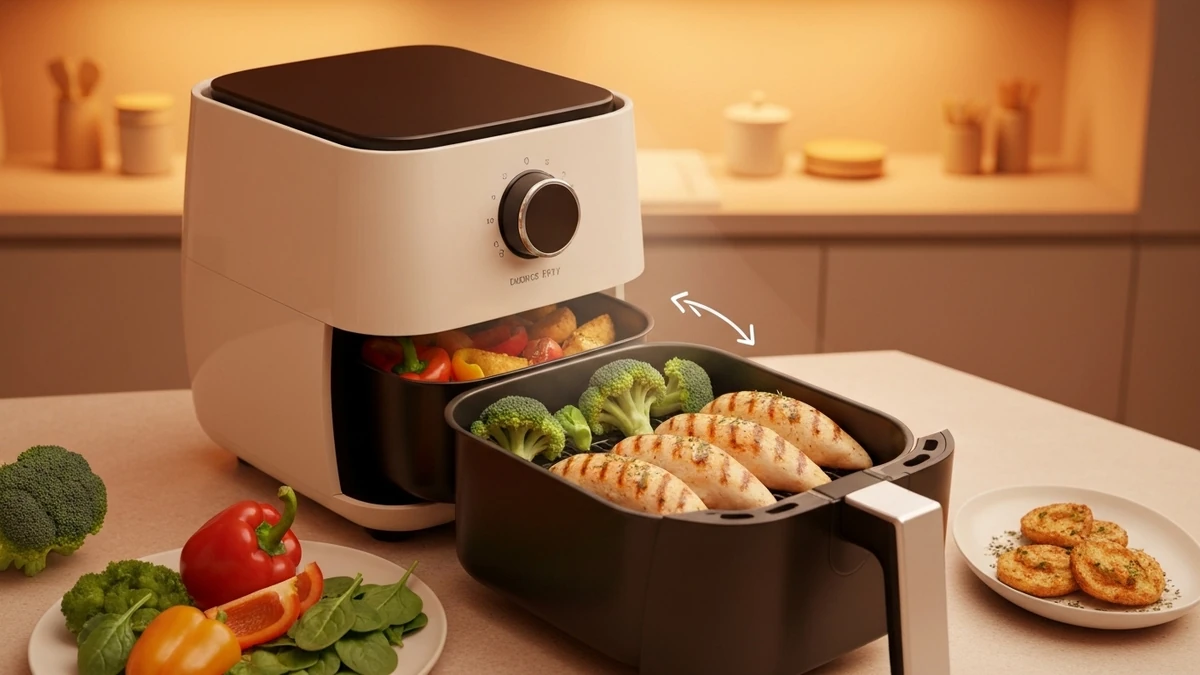 Almuerzos Ligeros en Air Fryer: Adelgaza Fácil