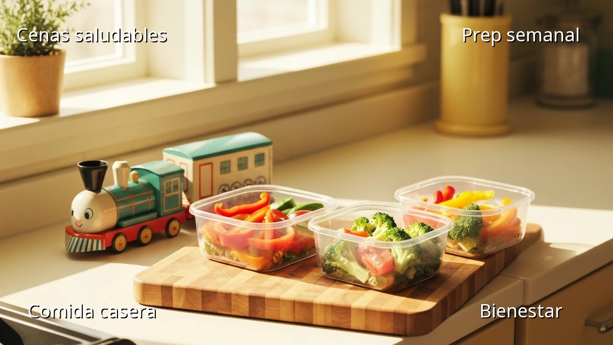 Cenas Bajas en Carbos: Adelgaza con Prep Semanal
