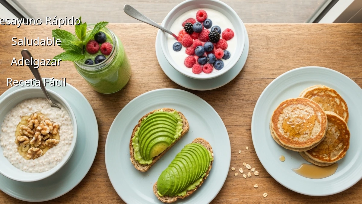 Desayunos Rápidos para Adelgazar: ¡5 Recetas en 10 Minutos!
