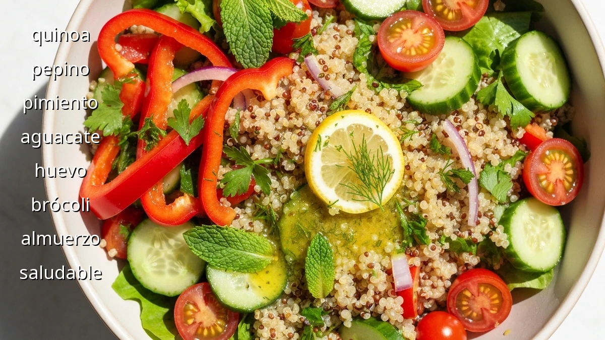 Almuerzos con Quinoa: Recetas Fáciles para Adelgazar