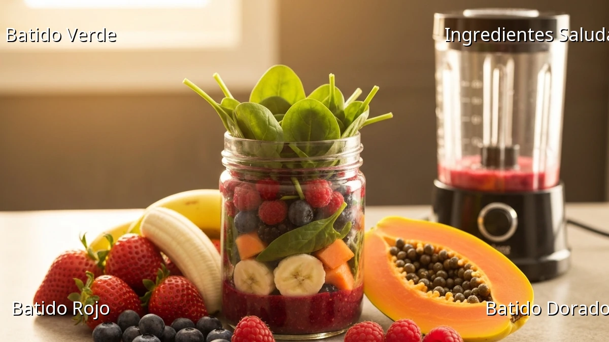 Batidos Adelgazantes: 3 Recetas con lo que Tienes en la Nevera para Madres Ocupadas