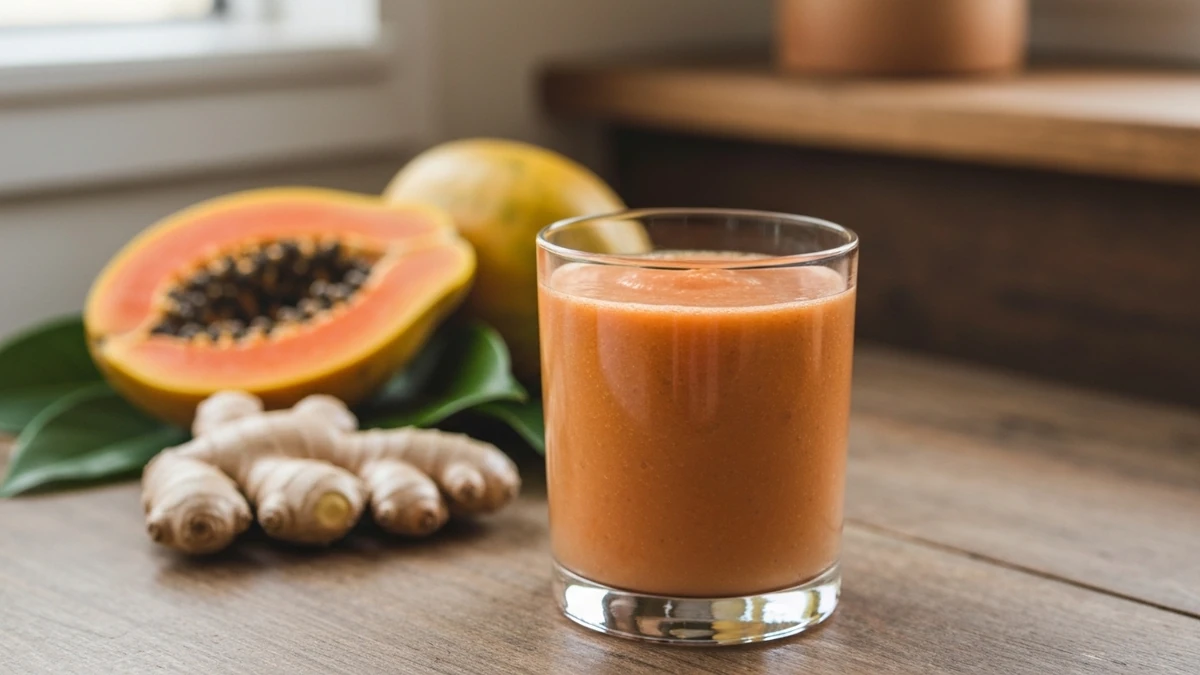 Batido Digestivo Rápido: Si te Sientes Pesada