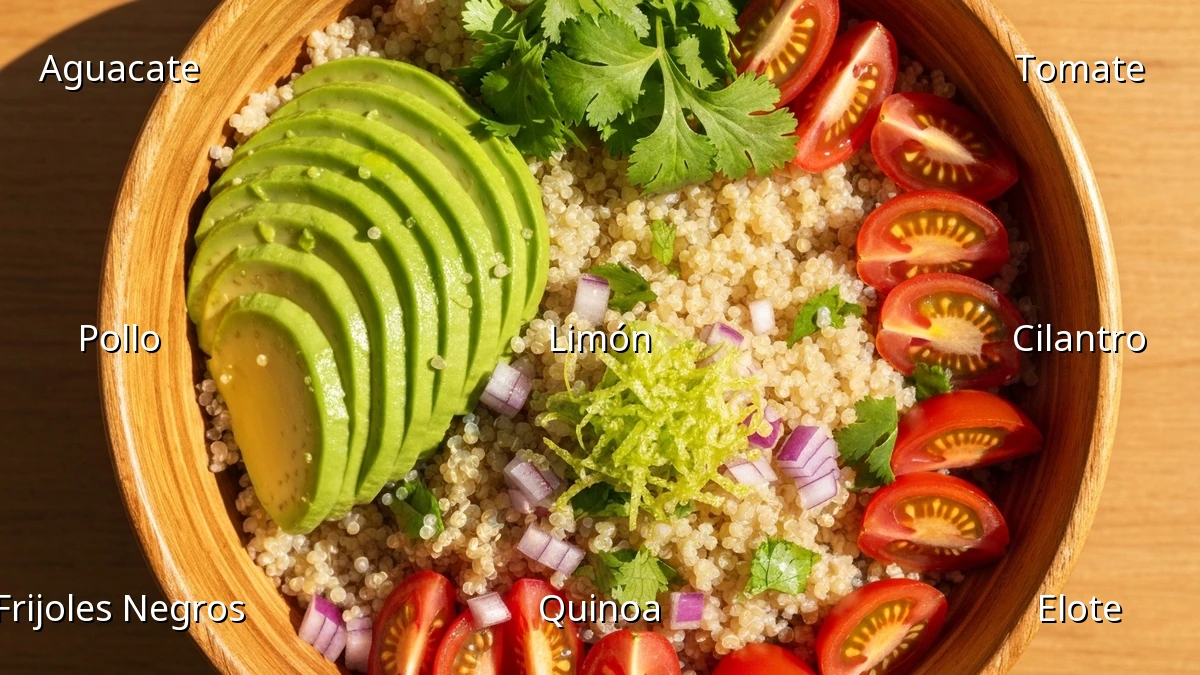 Almuerzos Ligeros con Quinoa para Adelgazar