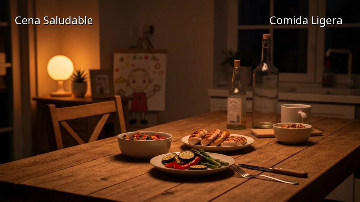 Cenas Bajas en Carbos: Adiós Antojos Nocturnos y Adelgaza Fácil