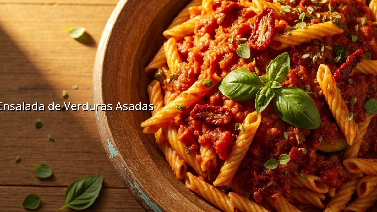 Ensalada de Verduras Asadas: Adelgaza Fácil