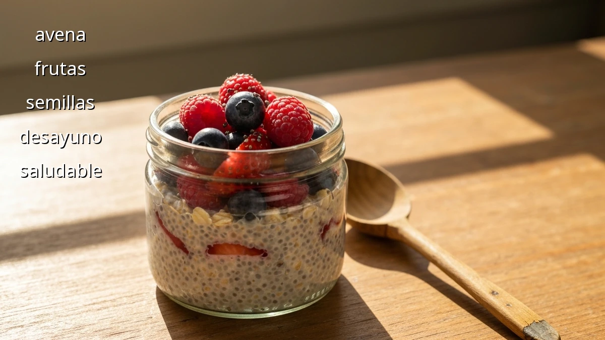 Avena Nocturna: Desayuno Fácil y Saludable