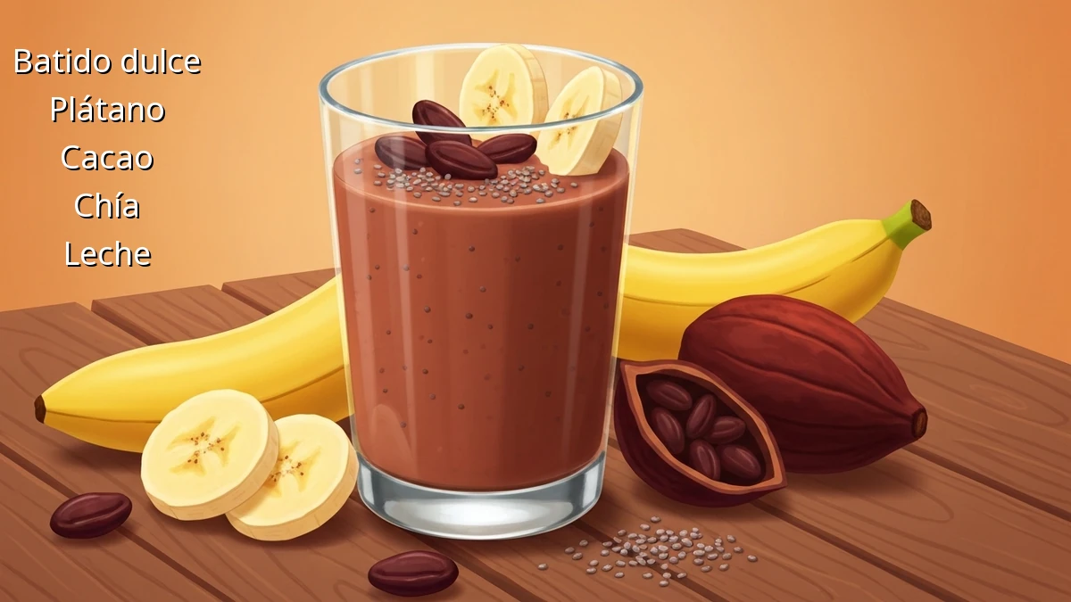 Batido Dulce para Adelgazar: Controla Antojos sin Culpa
