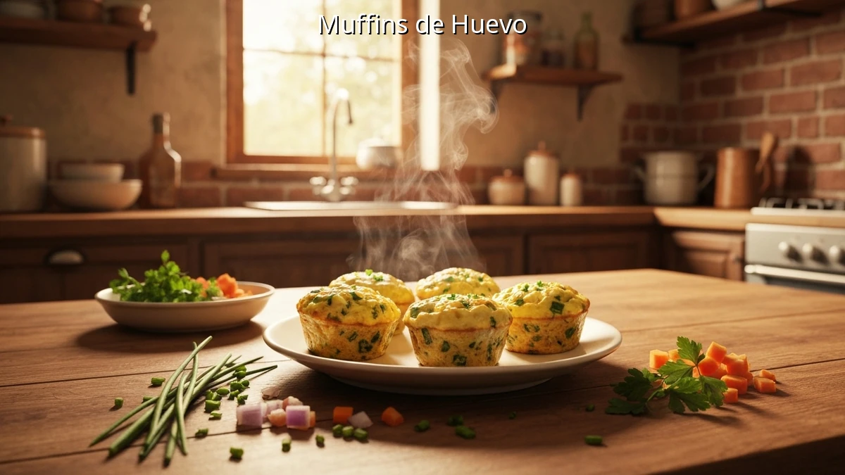 Muffins de Huevo: Desayuno Fácil y Saciante
