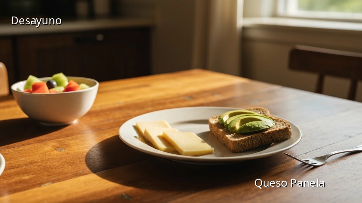 Desayuno con Queso Panela: Adelgaza Fácil si No Tienes Tiempo