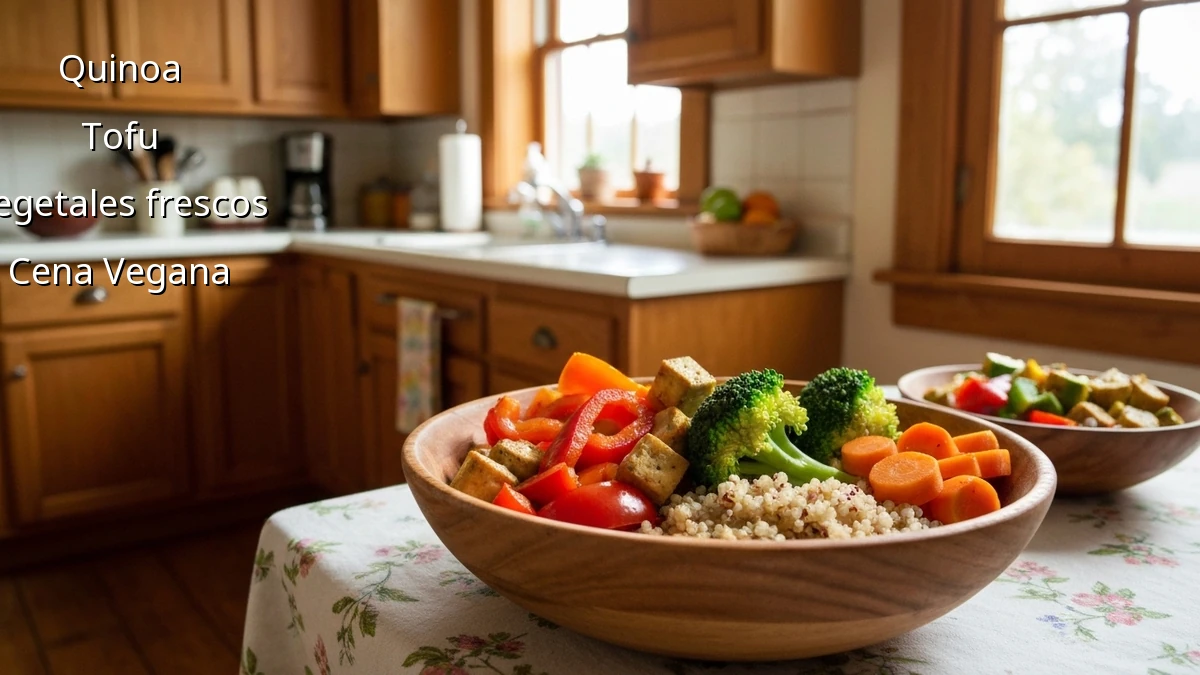 Cenas veganas para bajar de peso: recetas fáciles y deliciosas