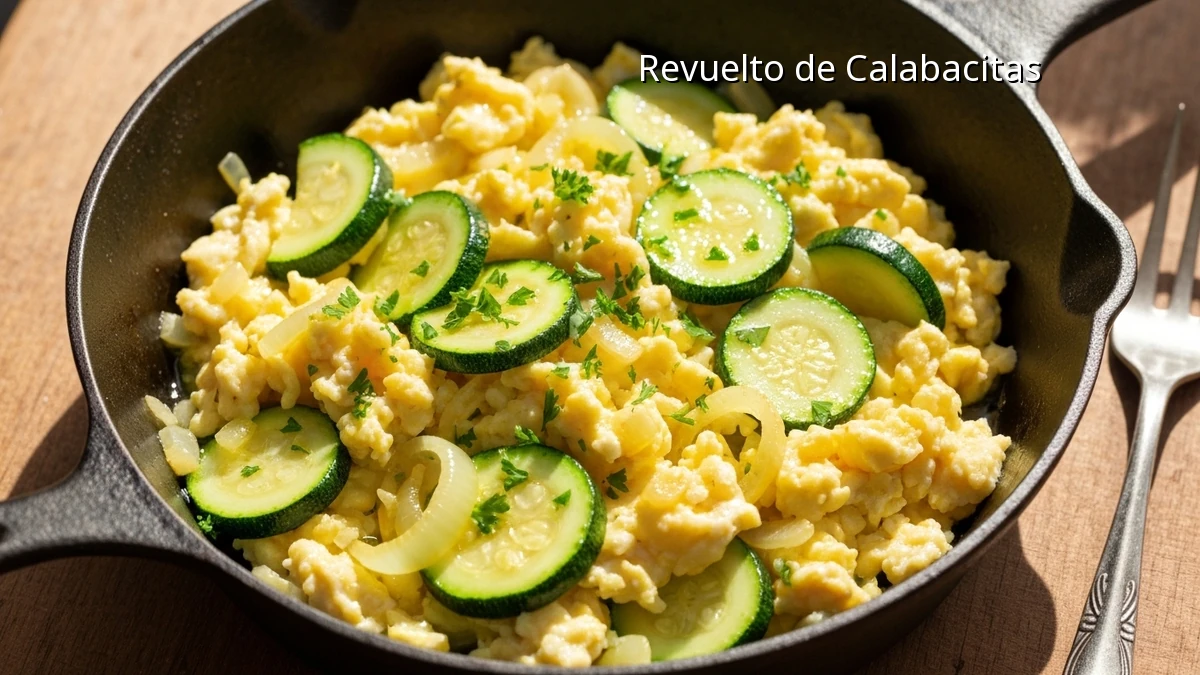 Revuelto de Calabacitas: Adelgaza Fácil y Rápido