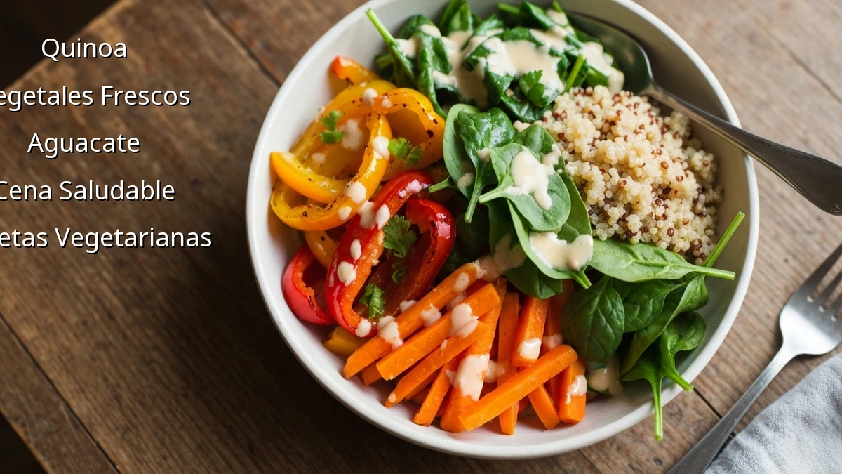 Cenas vegetarianas para adelgazar