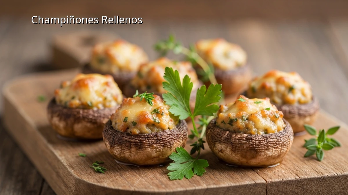 Champiñones Rellenos: Receta Fácil para Adelgazar