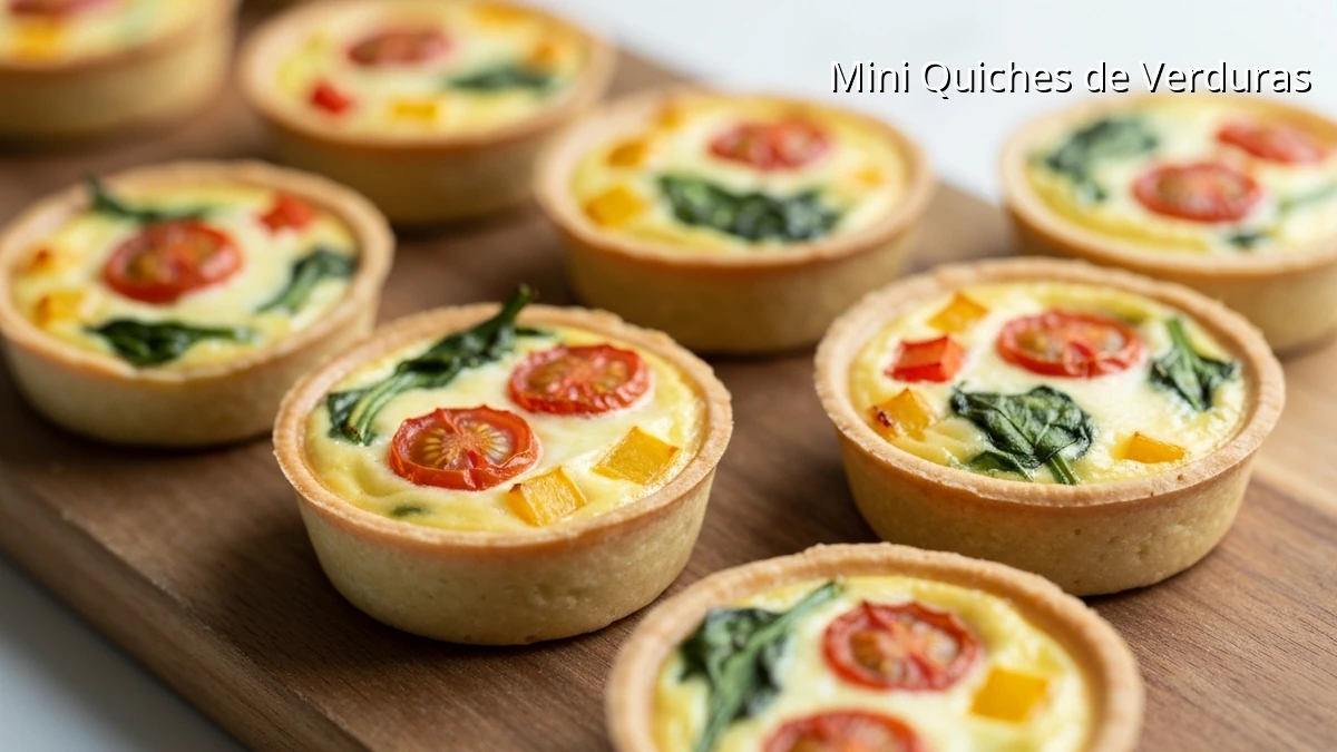 Mini Quiches de Verduras sin Masa: Almuerzo Ligero para Madres Ocupadas
