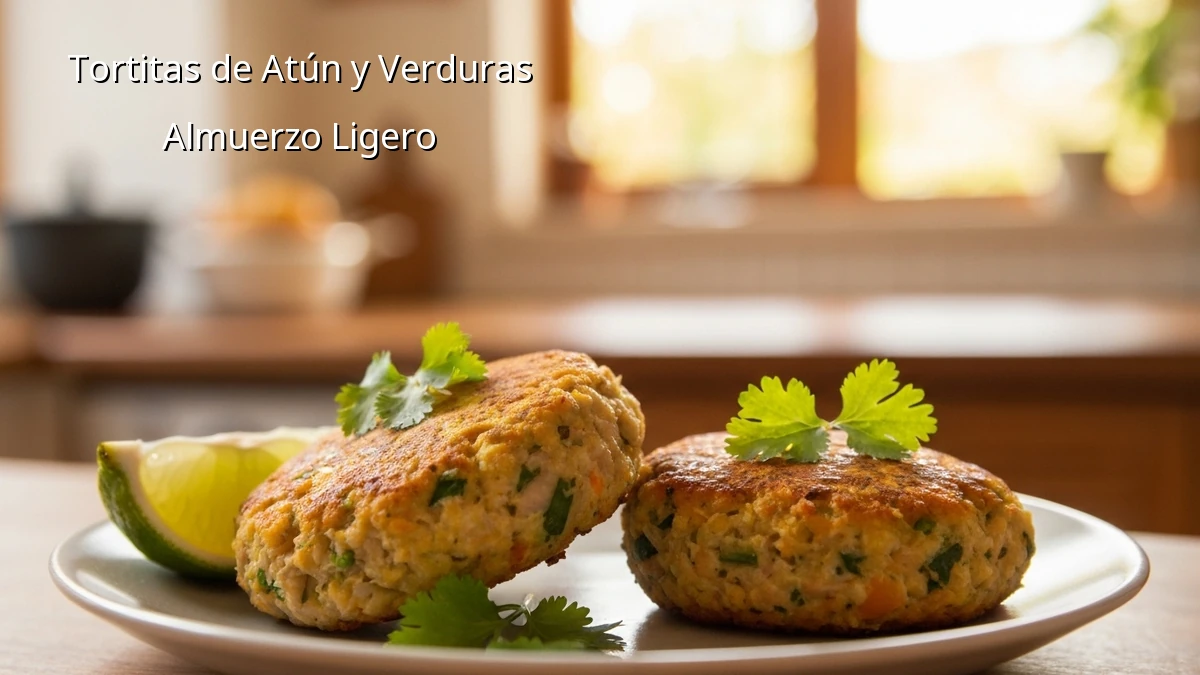 Tortitas de Atún y Verduras: Almuerzo Ligero para Madres Ocupadas