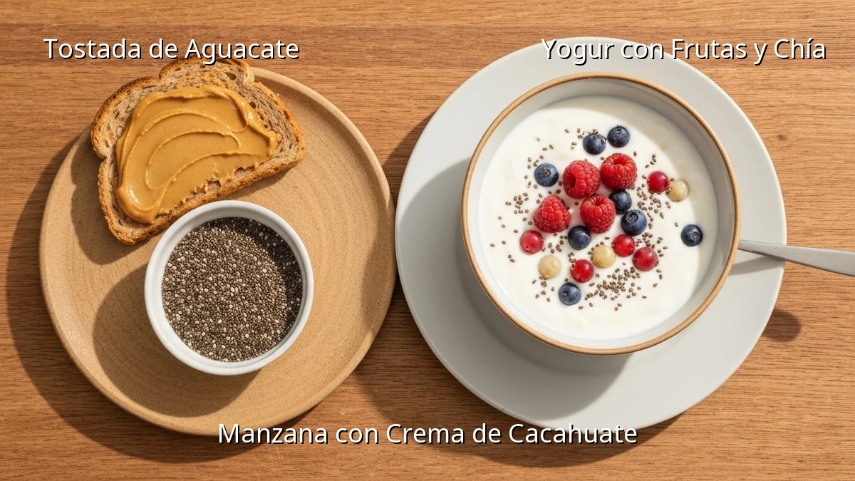 Snacks de 3 Ingredientes: Adelgaza Fácil y Rápido