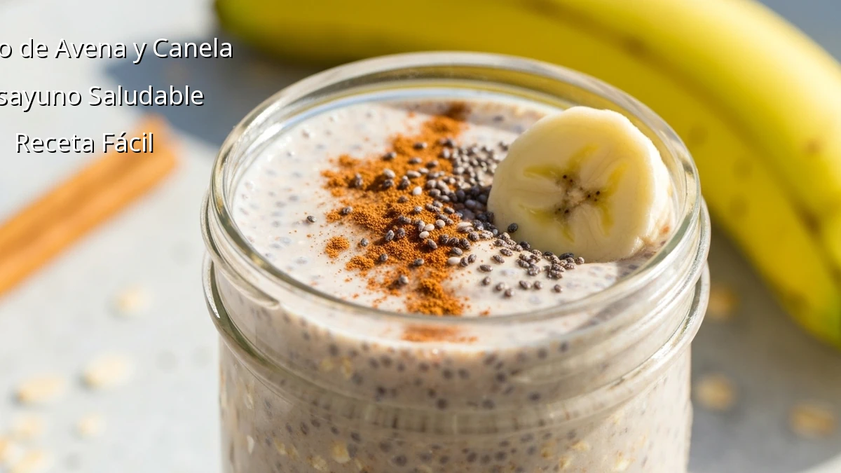 Batido de Avena y Canela para un Desayuno Completo