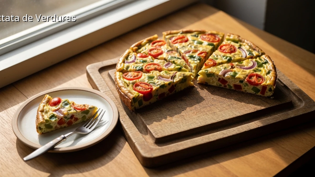 Frittata de Verduras: Desayuno Adelgazante Semanal