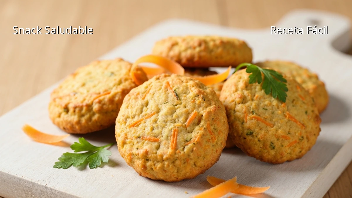 Galletas de Zanahoria Saladas: Snack Fácil para Mamás Ocupadas