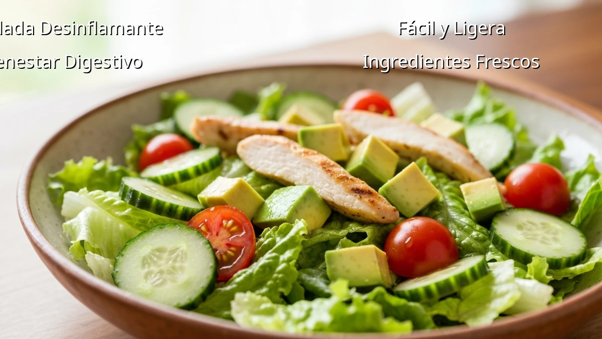 Ensalada para Deshincharte: Fácil y Ligera para Adelgazar