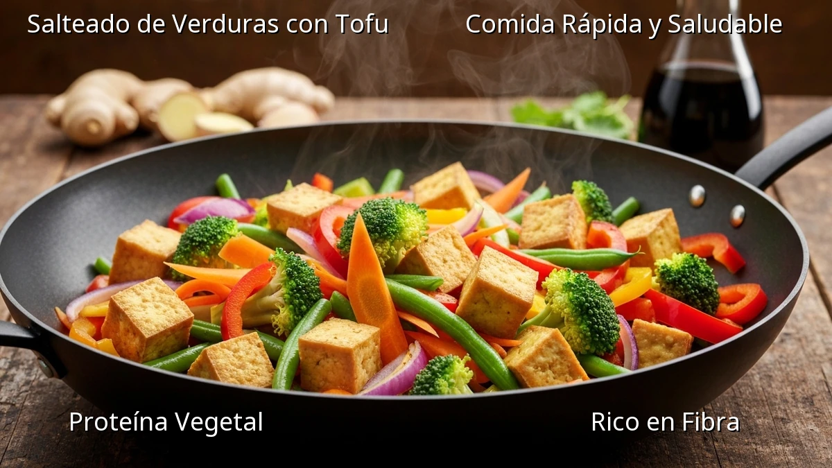 Salteado de Verduras con Tofu: Receta Fácil para Adelgazar Rápido