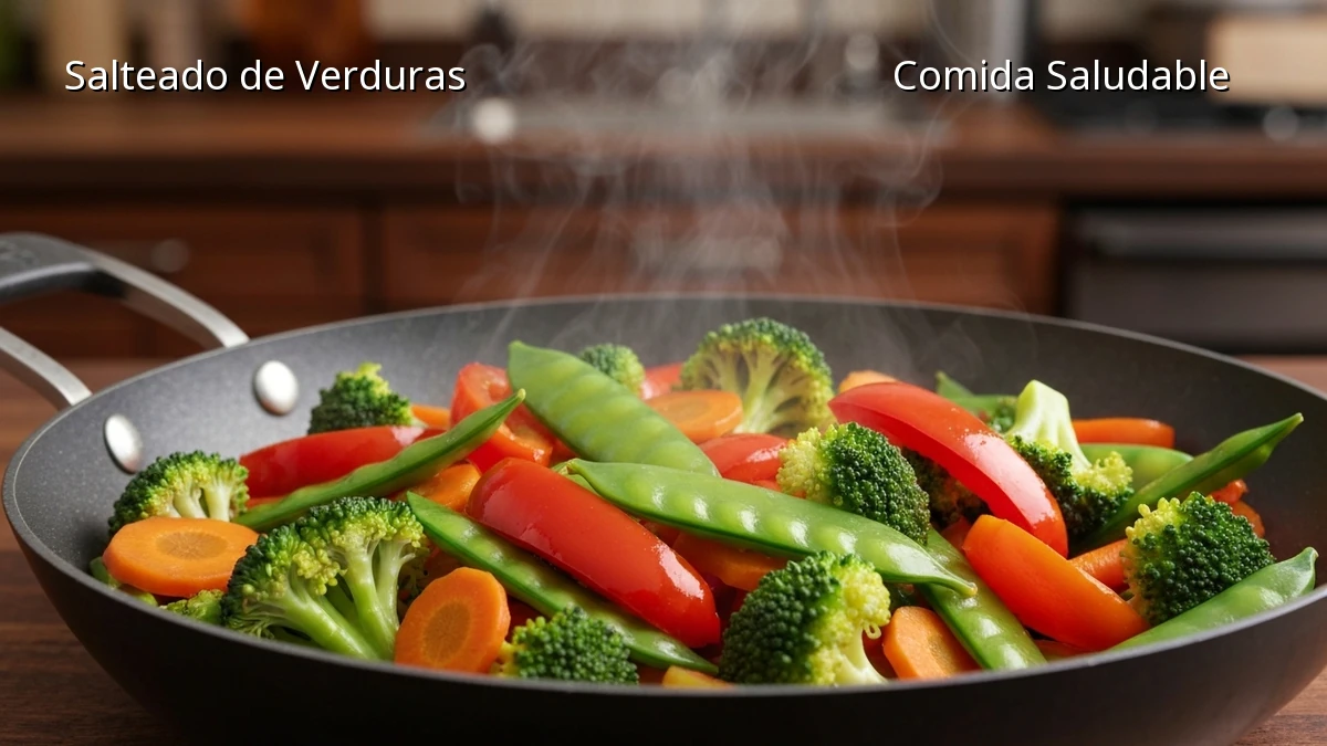 Salteado de Verduras Ligero para Adelgazar