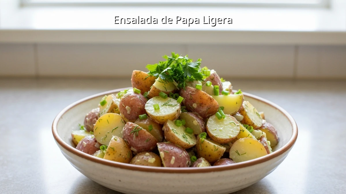 Ensalada de Papa Ligera: Adelgaza sin Complicaciones