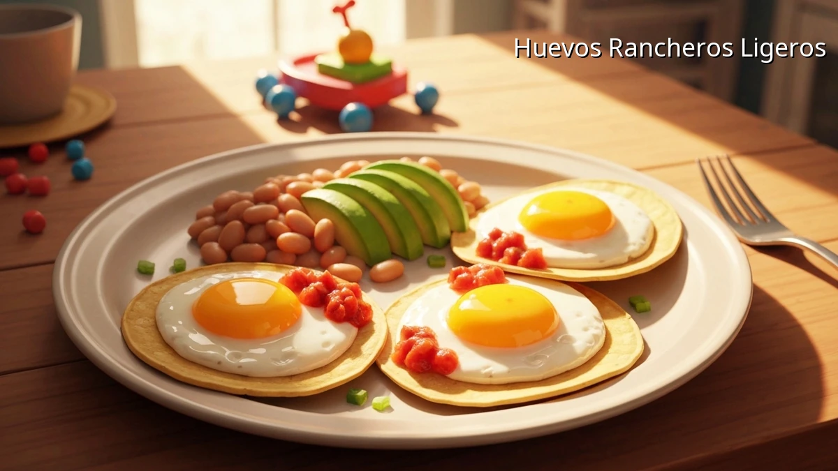 Huevos Rancheros Ligeros: Fácil para Adelgazar