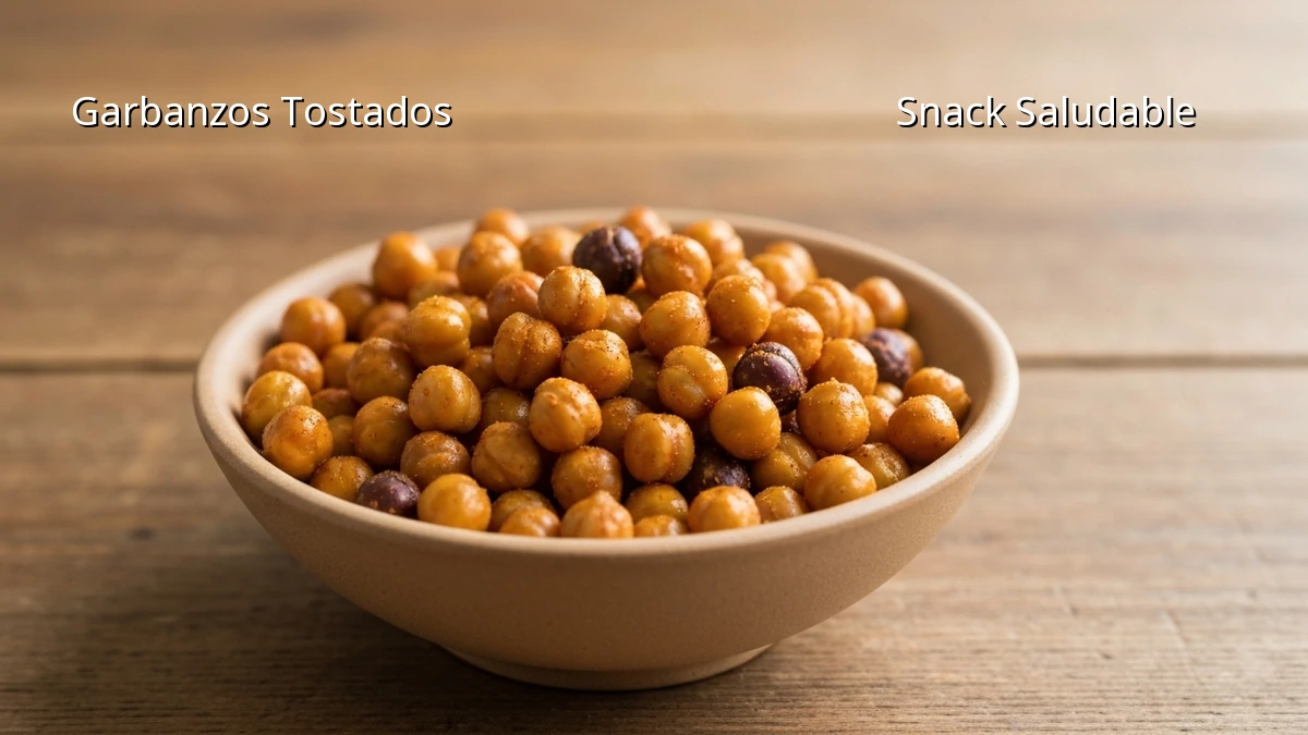 Garbanzos Tostados: Snack Saciante para Madres Ocupadas